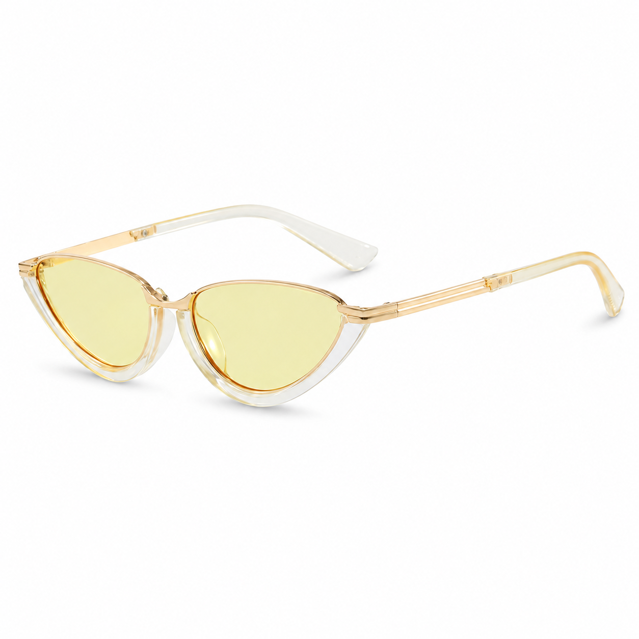 Cat Eye Sunglasses with UV400 Tinted Lenses-CLAYRY