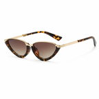 Cat Eye Sunglasses with UV400 Tinted Lenses-CLAYRY