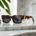 Giovanni Square Sunglasses with Scratch Resistant UV400 Lenses-CLAYRY