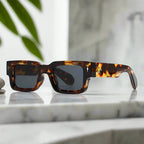 Giovanni Square Sunglasses with Scratch Resistant UV400 Lenses-CLAYRY
