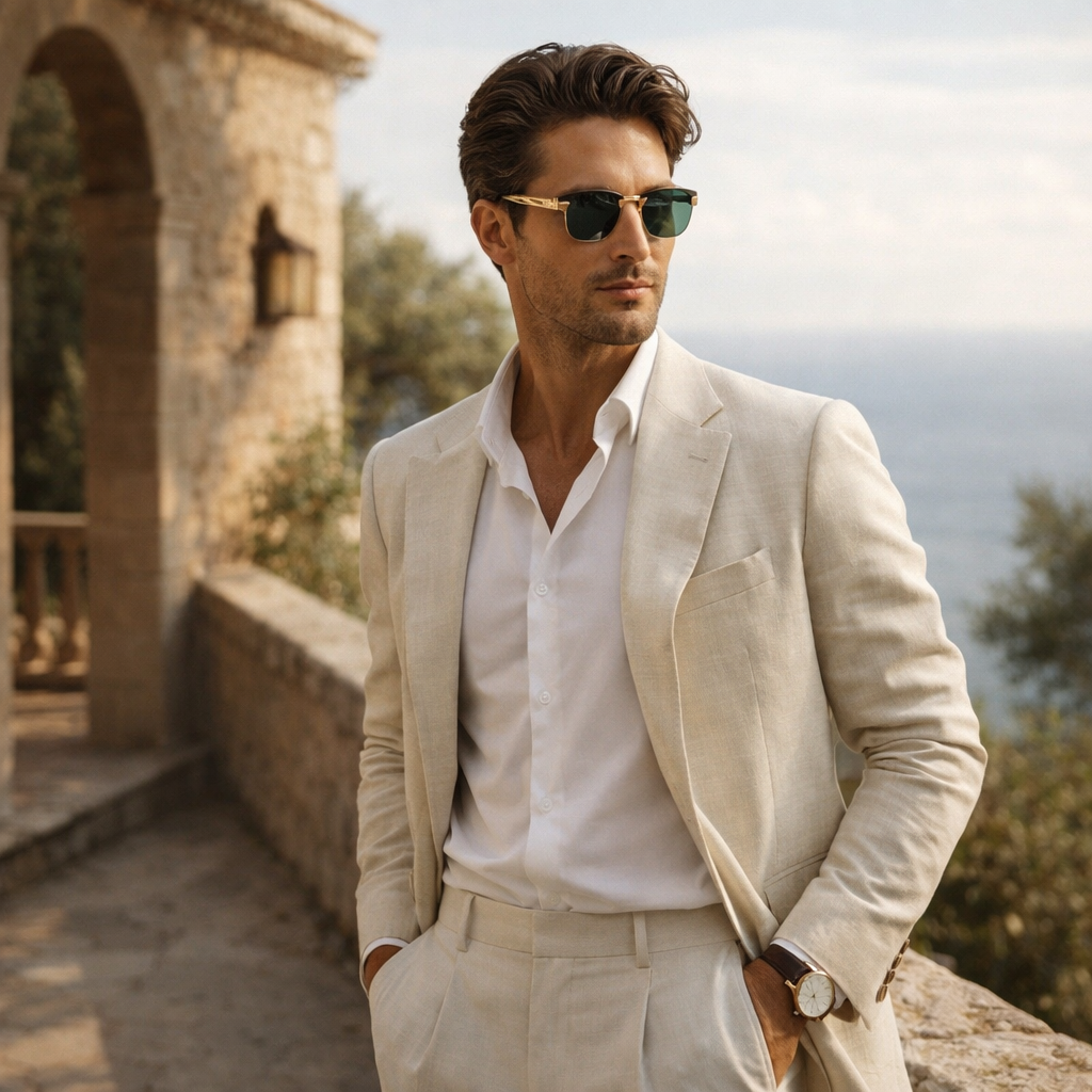 Paris Retro Sunglasses with Polarized UV400 Lenses-CLAYRY